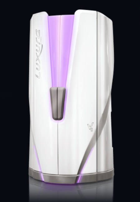 Luxura V8 ståsolarium